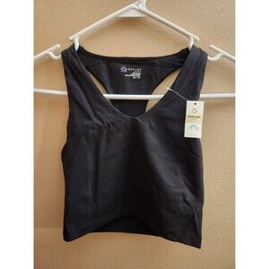 Offline Aerie Real Me Recharge The Hugger Sports Bra Solid Black Size XXS NWT